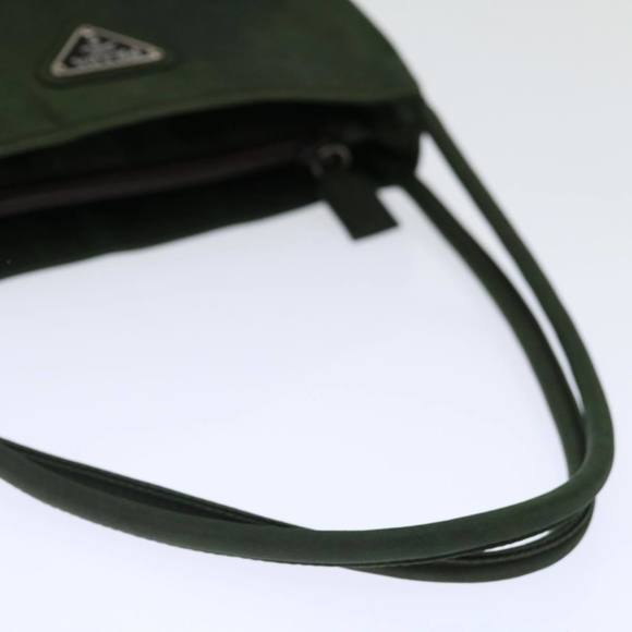 PRADA Shoulder Bag Nylon Khaki Auth bs13407 - Picture 7 of 16